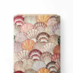 seashell pattern Print Fabric