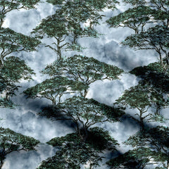 trees pattern Print Fabric