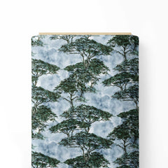 trees pattern Print Fabric