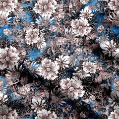 loaded flowers design Print Fabric