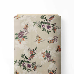 vintage effect pattern Print Fabric