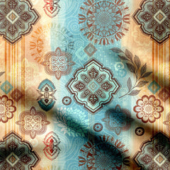 Bohemian Rhythm Print Fabric