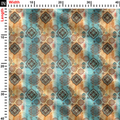 Bohemian Rhythm Print Fabric