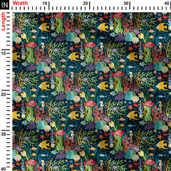 Underwater Adventure Print Fabric