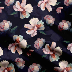 natural flowers Print Fabric