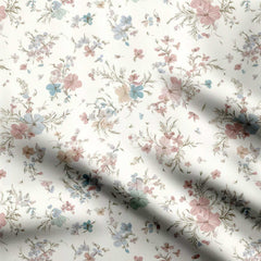 Light colored floral Print Fabric