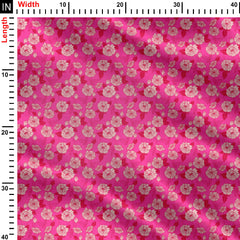 Boutique Pink Look Designs Print Fabric