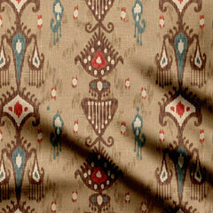 Art of ikat texture Print Fabric