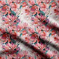 Flowers Print Fabric