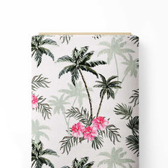 palm tree pattern Print Fabric