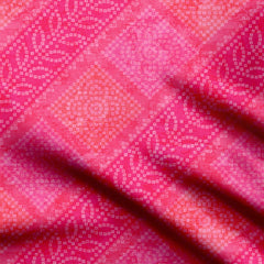 bandhani design Print Fabric