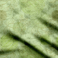 leaf with texture Print Fabric