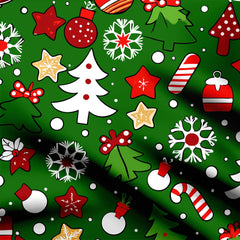 Christmas Print Fabric