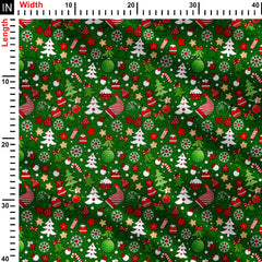 Christmas Print Fabric