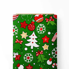 Christmas Print Fabric