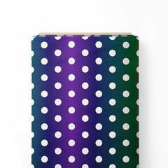 Polka dots multi-color background Print Fabric