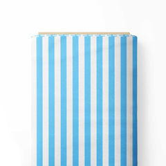 Classic Blue Stripes Print Fabric