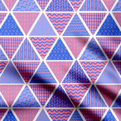 Triadic Rhythms Print Fabric