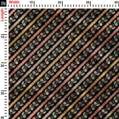 cross strips Print Fabric