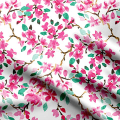 Bougainvillea Print Fabric