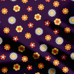 Cute Mini Flowers Print Fabric