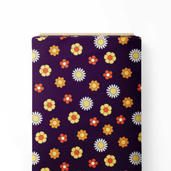 Cute Mini Flowers Print Fabric