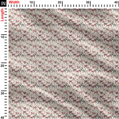 Rose Bows Print Fabric