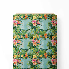 Palm Lilly Print Fabric