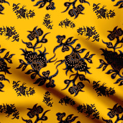 Motif Kalamkari Print Fabric