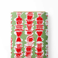 Cups Print Fabric