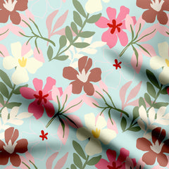 Floral Breeze Print Fabric