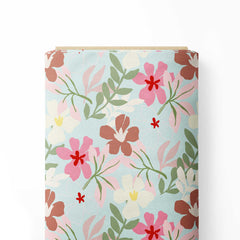 Floral Breeze Print Fabric