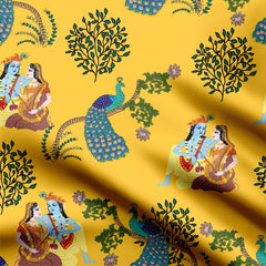 More and pia Print Fabric