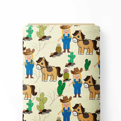 Wild West Print Fabric