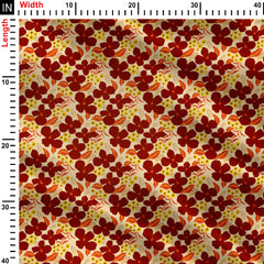 Hibiscus Hibiscus Print Fabric