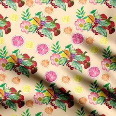 Fruity Print Fabric