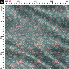 Serene Bloom Print Fabric