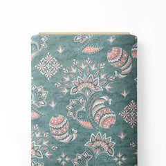 Serene Bloom Print Fabric