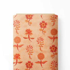 Peach Fuzz Print Fabric