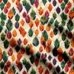 Leafage Print Fabric