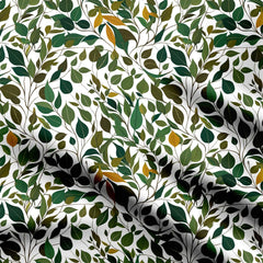 Leafless Print Fabric