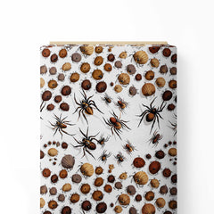 Spider Print Fabric