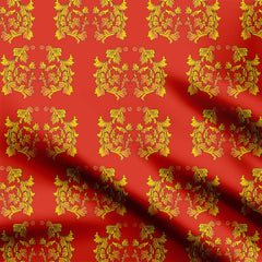 Flames Print Fabric