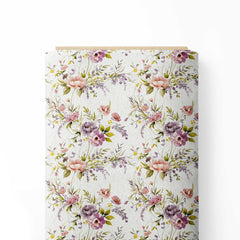 Soft Floral Print Fabric