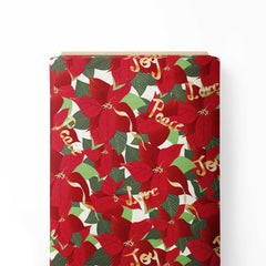 The spirit of Christmas Print Fabric