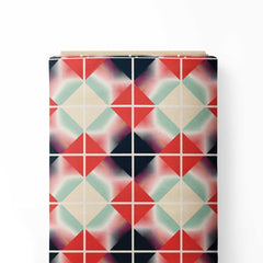 Vibrant Geometric Pattern 1 Print Fabric