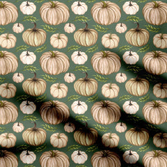 Pumpkin Print Fabric