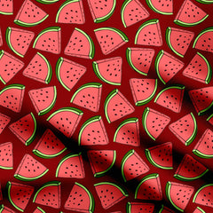 Watermelon Triangle Print Fabric