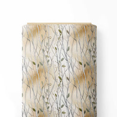 Soft Forest Branches Print Fabric