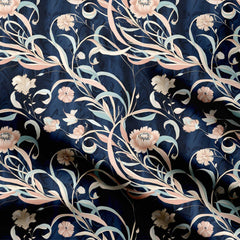 Dark Bloom Print Fabric